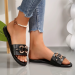 Fashionable Large-Size Women’s Sandals Comfortable Flat Slip-On Round Toe Design Simple and Stylish Footwear for Everyday Use