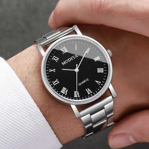 Fashion Men Business Watches Casual Analog Quartz Watch Men's Wristwatch Reloj Hombre（Without Box）